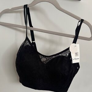 Le Mystere Elegant Black Lace Bra